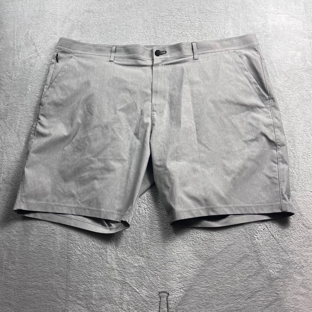 Public Rec Workday Shorts Mens 44‎ Grey Heather Performance Stretch Golf Casual